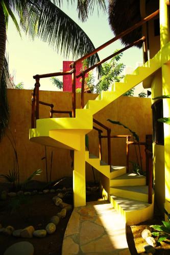 Garden, One Love Hostal Puerto Escondido in Puerto Escondido