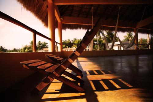 Balcony/terrace, One Love Hostal Puerto Escondido in Puerto Escondido