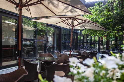 tuin, Palazzo Galletti Abbiosi Hotel in Ravenna