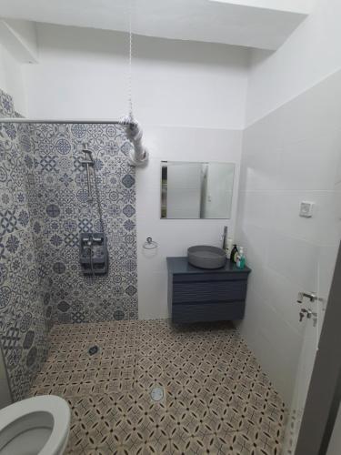 Laila's studio in Haifa