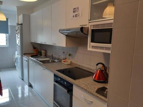 ห้องครัว, Apartment Lisbon Airport in ลูมิยาร์