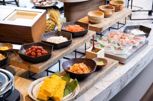 Food and beverages, Hotel Global View Niigata in Niigata