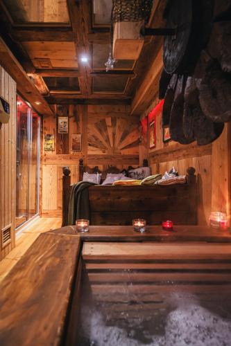 Spa, Hotel Chalet La Meridiana in Villeneuve