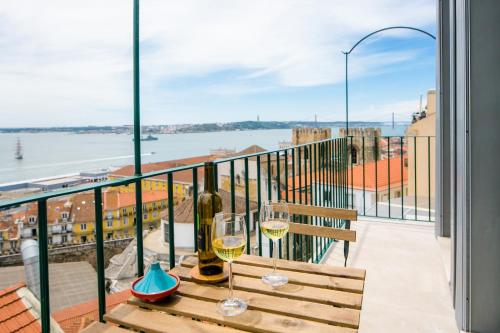 Alfama Terrace River View by LovelyStay, Lisbon