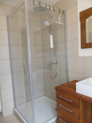 Zuhanyzó, Fewo Im gruenen Eck 1 in Beerfelden