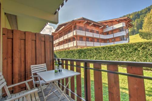Balcony/terrace, Atray R3 Studio - Snow and Trek - Morzine near Le Chavoyard