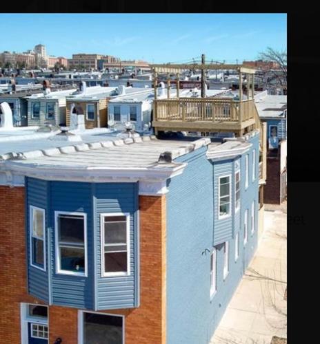 Downtown upper canton 3 bdrm 3 bath home with rooftop and parking pad