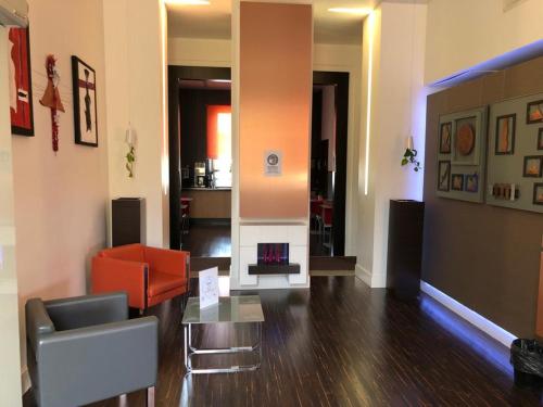 Lobby, Hotel Cimarosa in Naples