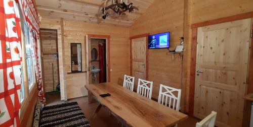 Közös társalgó / TV, Jarve Cottages in Tehumardi