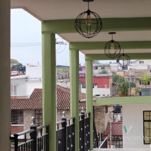 Erkély/terasz, Vista Zacatlan Hotel in Col Linda Vista Centro
