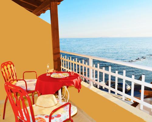 Balcony/terrace, En Plo Studios & Apartments in Plakias