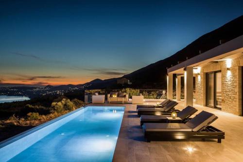 Panorama Blue Kefalonia - Luxury villa in Lourdata 4