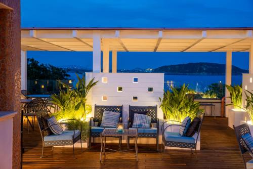 餐廳, Hotel Villa Durrueli Resort & Spa in 伊斯其亞