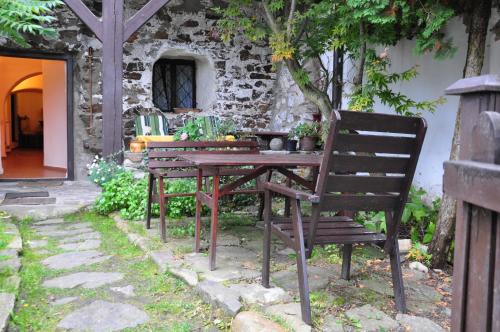 陽台/露台, 奧薩克弗斯基賓館 (Guest House Olsakovsky) in 契斯基庫倫洛夫