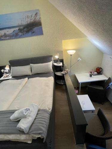 1 double bed