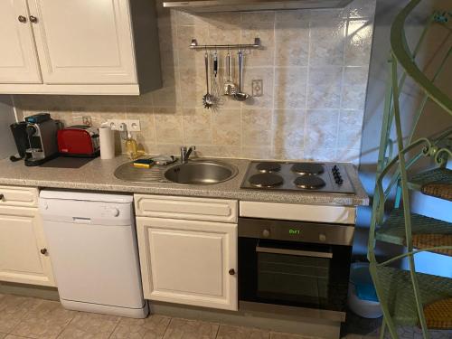 virtuve, Maison 6 personnes La Tourelle in Saulchoy