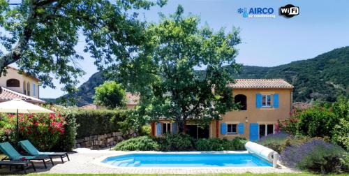 Villa Beau Reve with Private Pool gîte à louer Sampzon