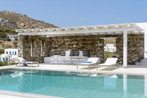 Villa Olivia in Mykonos by Olive Villa Rentals gîte à louer Elia