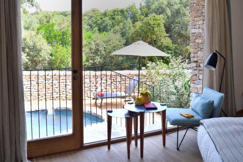 Kilátás, A SPERANZA Suites avec piscine privative chauffée (A SPERANZA Suites avec piscine privative chauffee) in Bonifacio