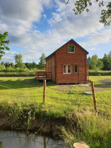 . JEZIORAKI Uroczy domek i sauna 400m od jeziora Nowa Jedlanka