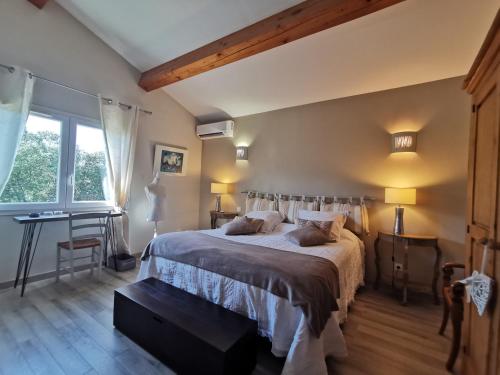B&B Le Mas Des Chenes in Vacquieres