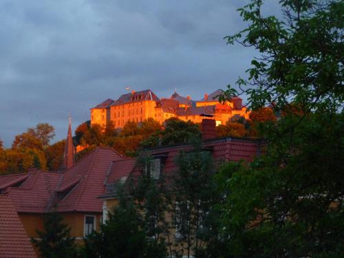 Schlossblick in Blankenburg, Deutschland