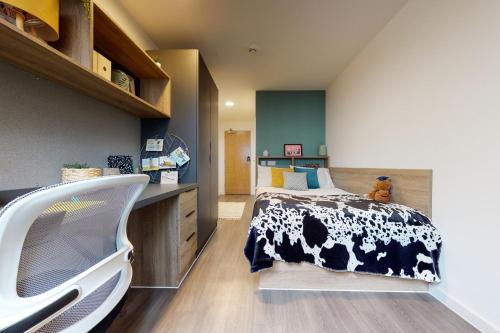 For Students Only Private Bedrooms with Shared Kitchen, Studios and Apartments at Canvas Walthamstow in London