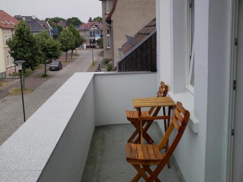 Balcony/terrace, Pension-Furstenberghavel Sans Rival in Furstenberg-Havel