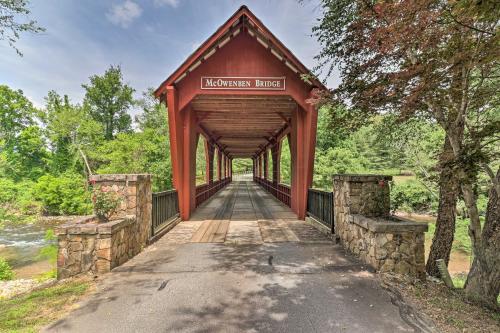 Lake Lure Mtn Lodge on 13 Acres Near Rumbling Bald