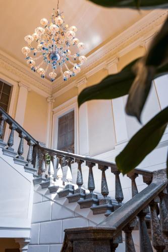 gedeelde lounge/tv-ruimte, Palazzo Galletti Abbiosi Hotel in Ravenna