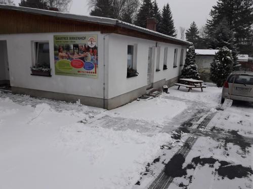 Birkenhof Ashram Familien Blockhütten