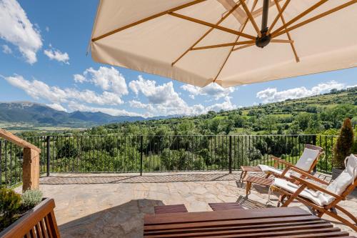 Balkons/terase, Cal Cassi - Suite de muntanya in Gera