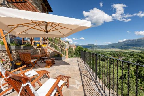 Balkons/terase, Cal Cassi - Suite de muntanya in Gera
