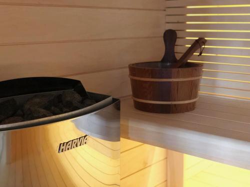 Sauna, Margareta Garden & SPA in Eger