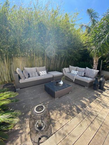 Villa de charme, à 5mn des plages gîte à louer Carqueiranne