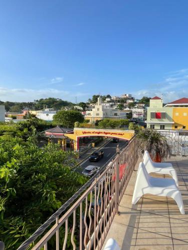 Balcony/terrace, Rincon Plaza Hotel in Rincon