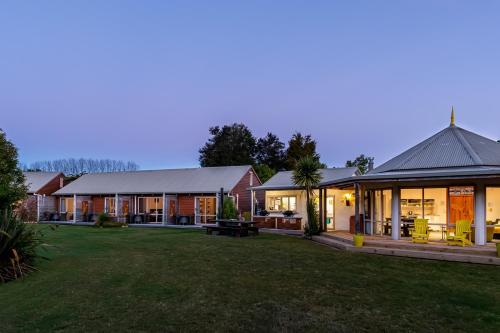 廚房, Abel Tasman Lodge in 馬拉