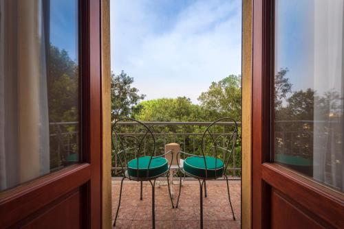 Erkély/terasz, Villa Scacciapensieri Boutique Hotel in Le Scotte