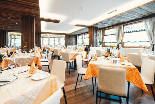餐廳, Hotel Bel Soggiorno in 馬洛斯科