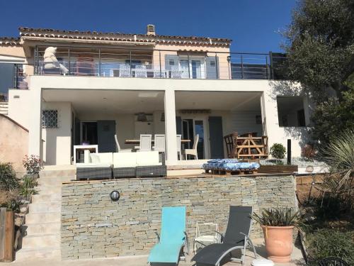 Villa Marcelline Belle vue mer Golfe de Saint Tropez