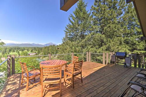 Stunning West Glacier Home with Majestic Mtn Views!
