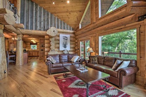 Dreamy Blue Ridge Cabin with Hot Tub and Views! - image 2