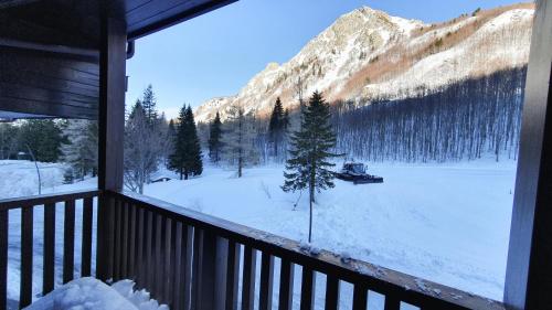 La terrazza sulle piste - Val di Luce