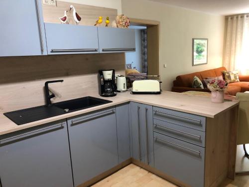 Kitchen, Ferienwohnung Schwarzatal in Schwarzburg