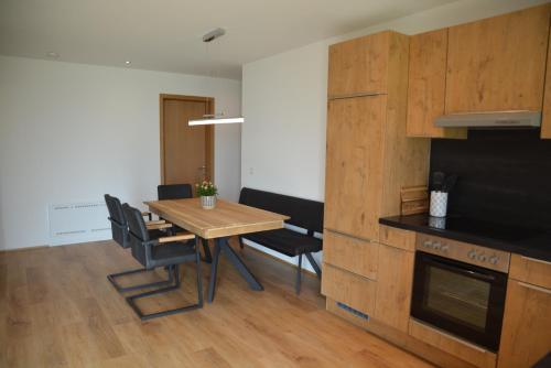 virtuve, Ferienwohnung Grunholz in Andelsbuch