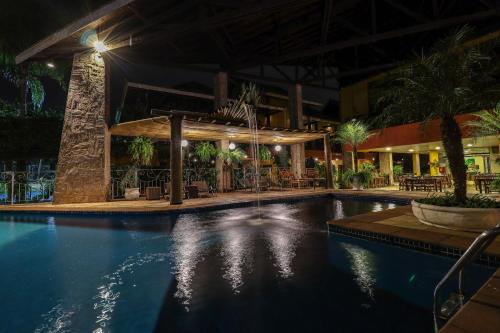 สระว่ายน้ำ, Ilha flat Hotel Suíte Swaenen II (Ilha flat Hotel Suite Swaenen II) in เซนโตร คอมเมอร์เชียล