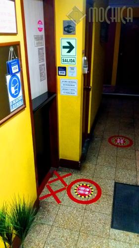 大堂, Hostal Residencial Mochica in 利馬北區