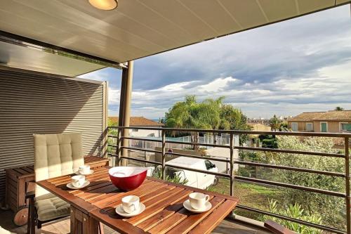 Superb two-bed apartment in residence with pool Antibes gîte à louer Biot