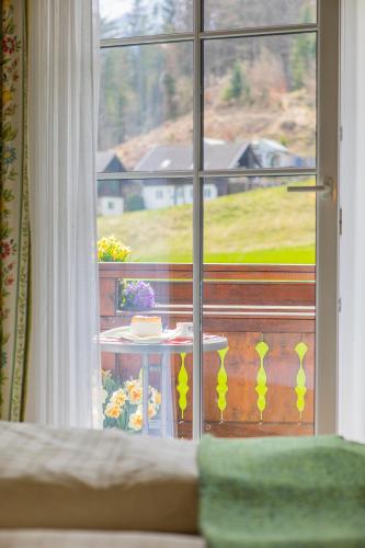 Kilátás, Hotel garni Weberhausl in Weissenbach