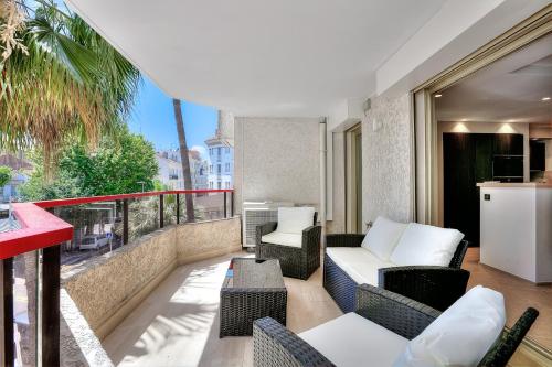 Luxury apartment with balcony, Cannes city center - 발코니/테라스